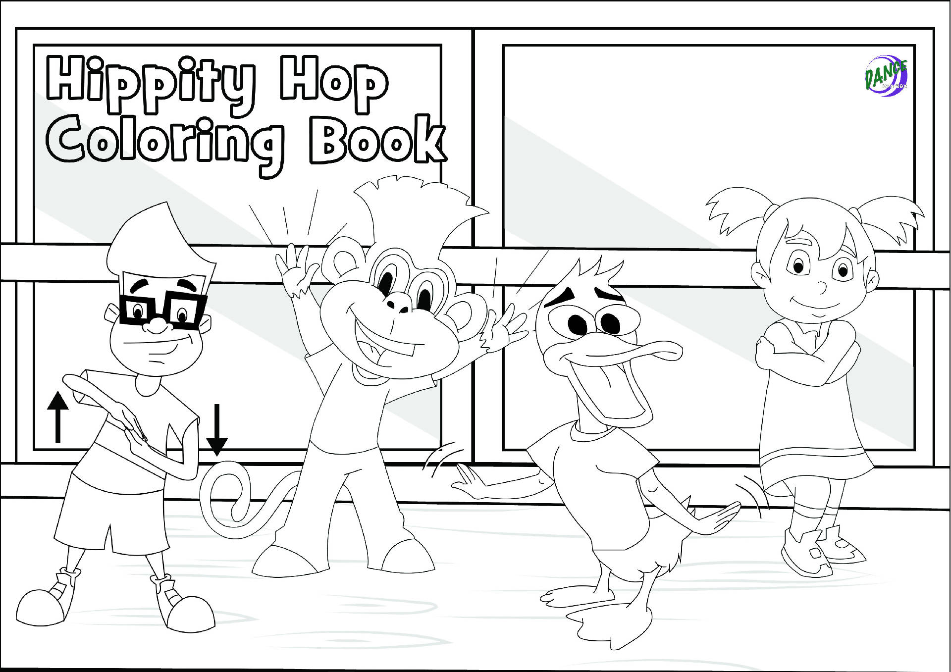 Hop Coloring Page