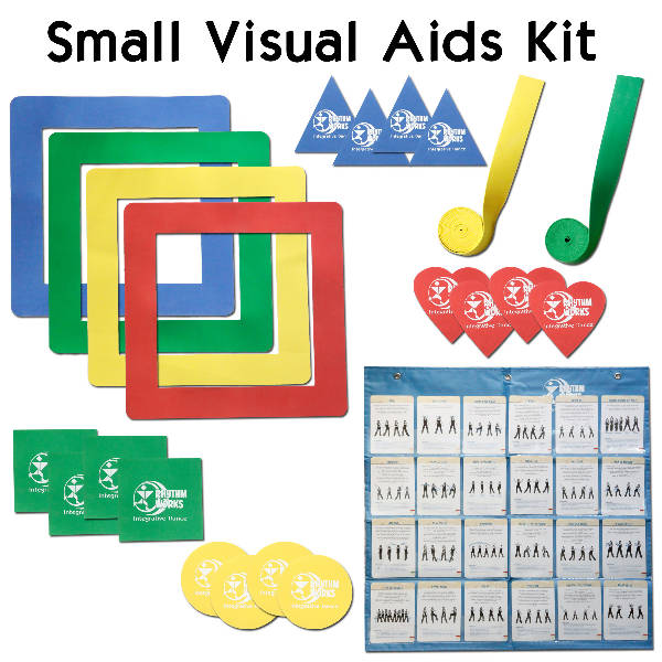 Visual Aid Kit visual aids kit, floor markers – Teaching Artist Exchange
